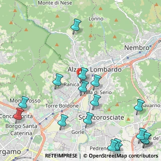 Mappa Via Pietro Nicoli, 24022 Alzano Lombardo BG, Italia (3.03176)