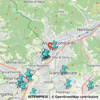 Mappa Via Pietro Nicoli, 24022 Alzano Lombardo BG, Italia (2.74429)