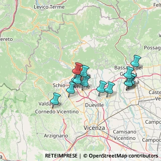 Mappa Via Vignaletti, 36030 Zugliano VI, Italia (12.015)