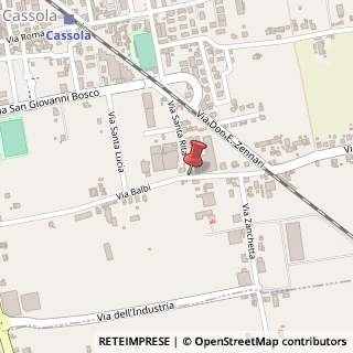 Mappa Via Balbi, 29, 36022 Cassola, Vicenza (Veneto)