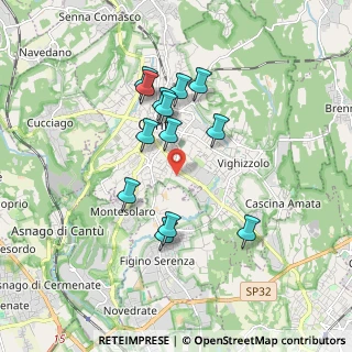 Mappa Via Pinerolo, 22063 Cantù CO, Italia (1.56769)
