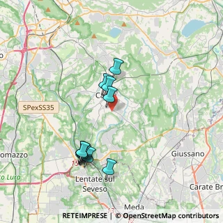 Mappa Via Pinerolo, 22063 Cantù CO, Italia (3.66667)