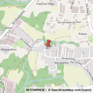 Mappa Via Borghetto, 10, 21040 Carnago, Varese (Lombardia)