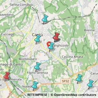 Mappa Via Lario, 22063 Cantù CO, Italia (2.34273)