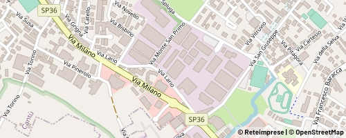 Mappa Cantù