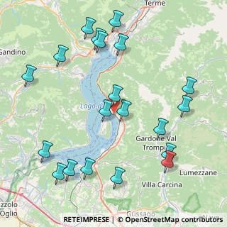 Mappa Via Gandane, 25054 Marone BS, Italia (9.763)