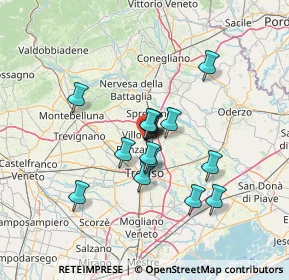 Mappa Via Antonio Pacinotti, 31050 Villorba TV, Italia (10.15933)
