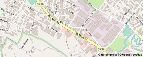 Mappa Cantù
