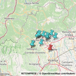 Mappa Via dei Campilonghi, 36014 Santorso VI, Italia (7.83308)