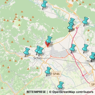 Mappa Via dei Campilonghi, 36014 Santorso VI, Italia (5.28333)