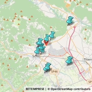 Mappa Via dei Campilonghi, 36014 Santorso VI, Italia (3.41857)