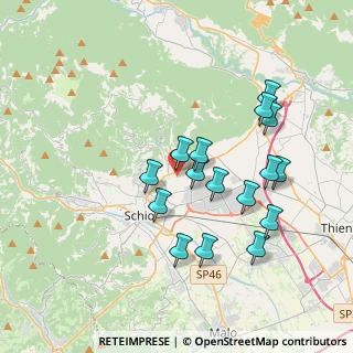 Mappa Via dei Campilonghi, 36014 Santorso VI, Italia (3.4775)