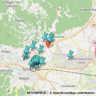 Mappa Via dei Campilonghi, 36014 Santorso VI, Italia (1.798)