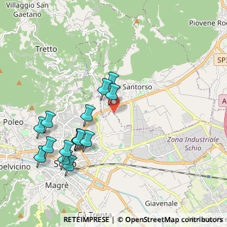Mappa Via dei Campilonghi, 36014 Santorso VI, Italia (2.118)