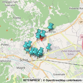 Mappa Via dei Campilonghi, 36014 Santorso VI, Italia (1.309)