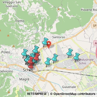 Mappa Via dei Campilonghi, 36014 Santorso VI, Italia (2.0015)