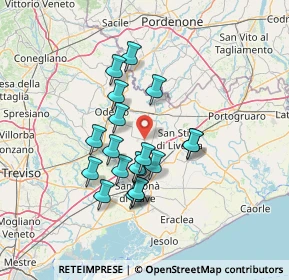 Mappa Via Don Giovanni Zanardo, 31040 Chiarano TV, Italia (11.55684)