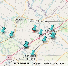 Mappa Via Don Giovanni Zanardo, 31040 Chiarano TV, Italia (8.01167)