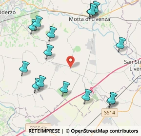Mappa Via Don Giovanni Zanardo, 31040 Chiarano TV, Italia (5.01467)