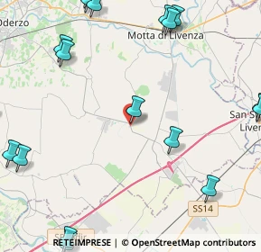 Mappa Via Don Giovanni Zanardo, 31040 Chiarano TV, Italia (6.5305)
