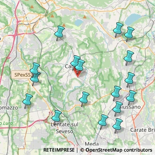Mappa Via Milano, 22063 Cantù CO, Italia (5.08824)
