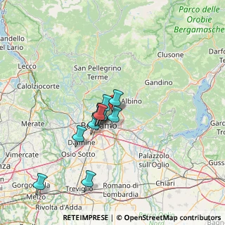 Mappa Via Tre Venezie, 24022 Alzano Lombardo BG, Italia (10.87818)