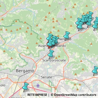 Mappa Via Tre Venezie, 24022 Alzano Lombardo BG, Italia (5.20278)