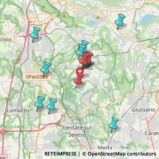 Mappa Via Montesolaro, 22063 Cantù CO, Italia (3.30429)