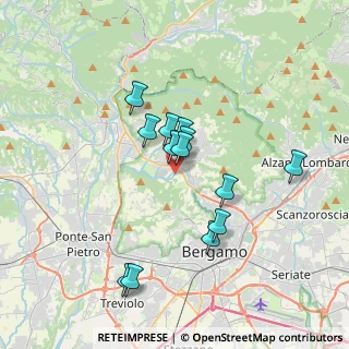 Mappa Strada al Mulino, 24129 Bergamo BG, Italia (3.02846)