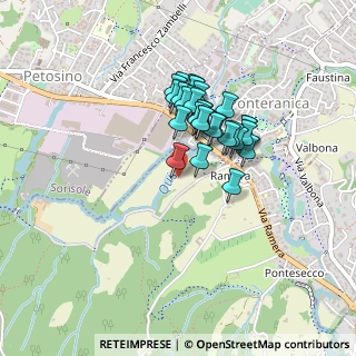 Mappa Strada al Mulino, 24129 Bergamo BG, Italia (0.32103)
