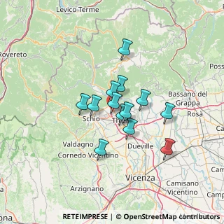 Mappa Via Cà Zanina, 36010 Zanè VI, Italia (9.41846)