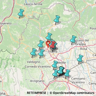 Mappa Via Cà Zanina, 36010 Zanè VI, Italia (15.3255)