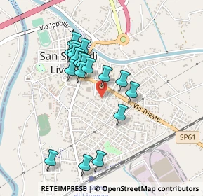 Mappa Via Fratelli Kennedy, 30029 San Stino di Livenza VE, Italia (0.397)