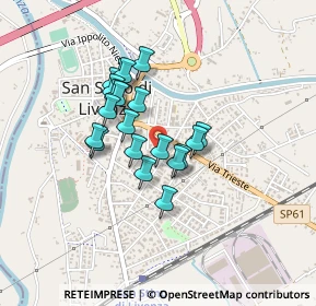 Mappa Via Fratelli Kennedy, 30029 San Stino di Livenza VE, Italia (0.3165)
