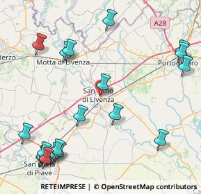 Mappa Via Fratelli Kennedy, 30029 San Stino di Livenza VE, Italia (11.0605)