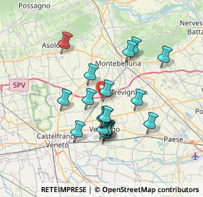 Mappa Strada Provinciale, 31050 Montebelluna TV, Italia (6.02944)
