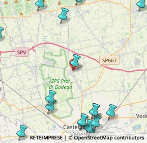 Mappa Via Giorgione, 31039 Riese Pio X TV, Italia (6.6485)