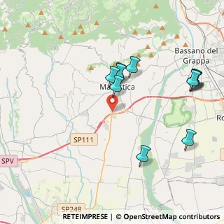 Mappa Strada Marosticana, 36060 Pianezze VI, Italia (4.14455)