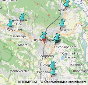 Mappa 23887 Olgiate Molgora LC, Italia (1.92)