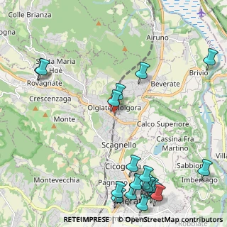 Mappa 23887 Olgiate Molgora LC, Italia (2.98737)