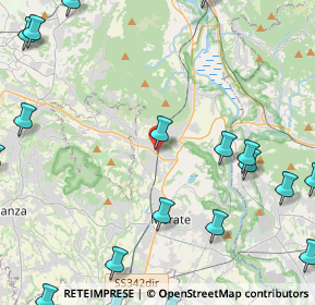 Mappa Via della Stazione, 23887 Olgiate Molgora LC, Italia (6.7255)