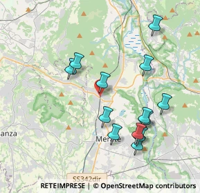 Mappa Via della Stazione, 23887 Olgiate Molgora LC, Italia (3.82692)