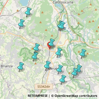 Mappa 23887 Olgiate Molgora LC, Italia (4.55467)