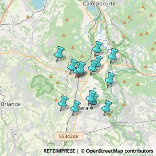 Mappa 23887 Olgiate Molgora LC, Italia (2.72071)