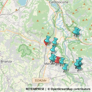Mappa 23887 Olgiate Molgora LC, Italia (4.62)
