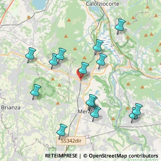 Mappa 23887 Olgiate Molgora LC, Italia (4.38286)