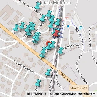 Mappa Via della Stazione, 23887 Olgiate Molgora LC, Italia (0.11429)