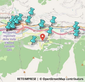 Mappa Fraz, 11020 Brissogne AO, Italia (2.4565)