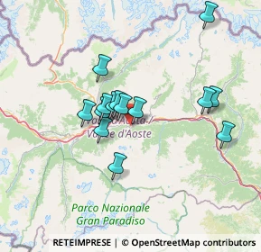 Mappa Fraz, 11020 Brissogne AO, Italia (11.46357)