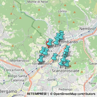 Mappa Biblioteca di Ranica, 24020 Ranica BG, Italia (1.31533)